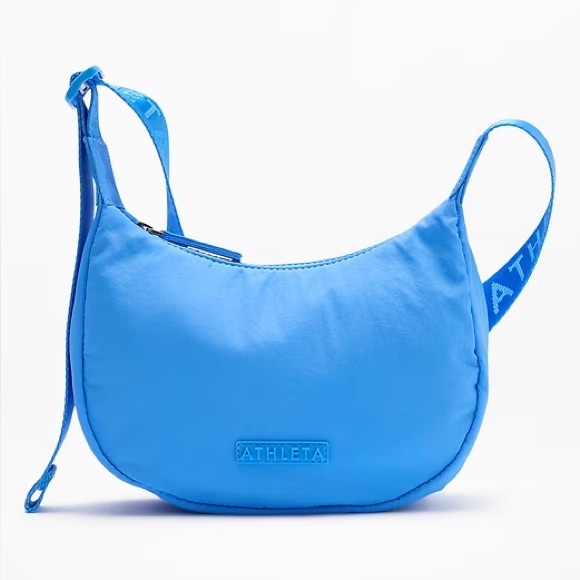 Athleta Handbags - NWT Athleta All About Mini Crescent Bag in Cornflower